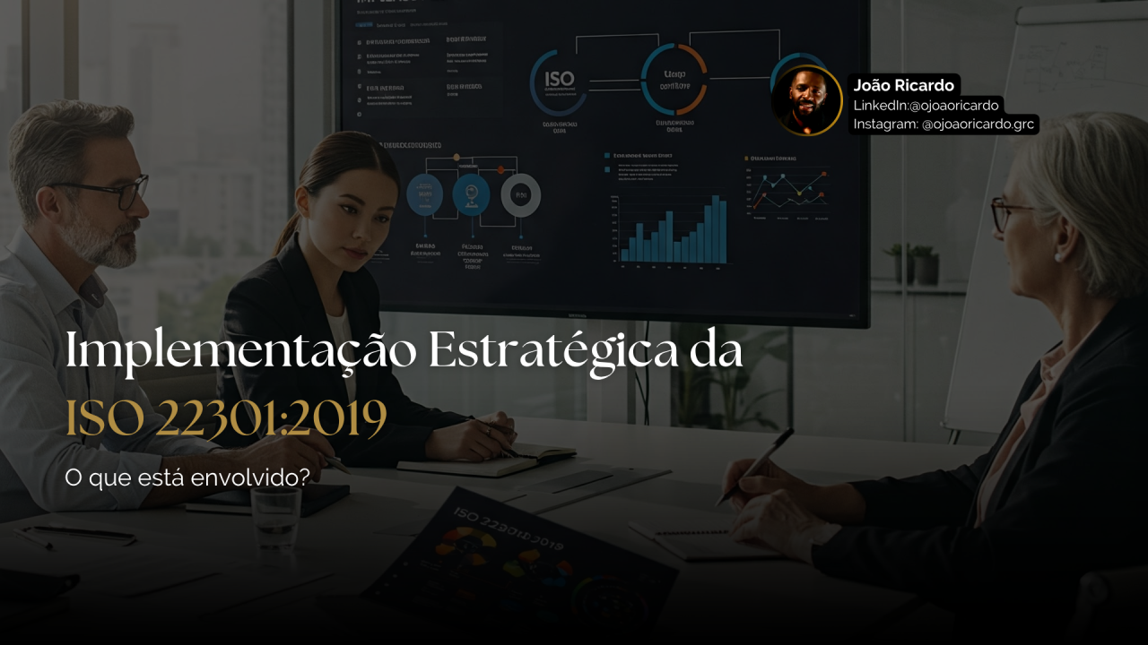 Implementação Estratégica da ISO 22301:2019: O que está envolvido?